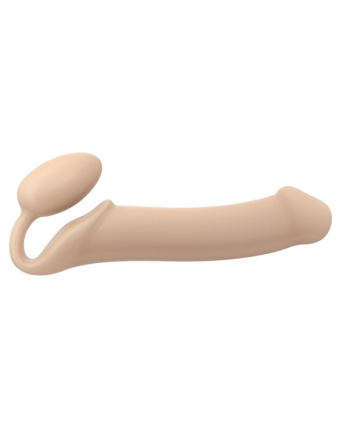 Безремінний страпон Strap-On-Me Flesh XL, повністю регульований, діаметр 4,5 см фото 1