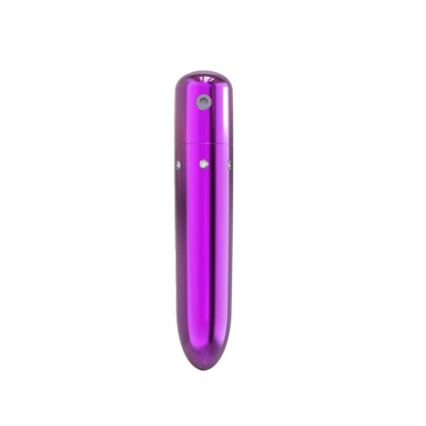 Віброкуля PowerBullet - Pretty Point Rechargeable Bullet Purple фото 6