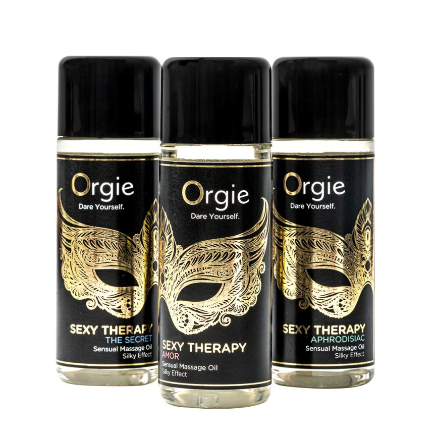 Набір масажних олій Orgie – Sexy Therapy Mini Size Collection (3х30 мл) фото 4