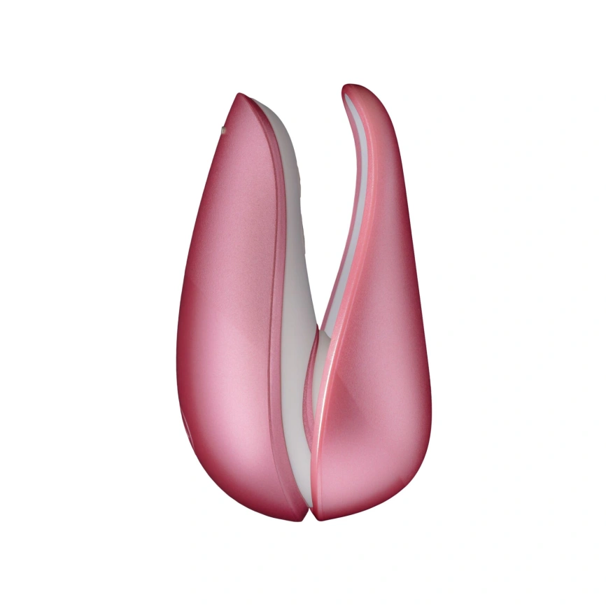 Вакуумный клиторальный стимулятор Womanizer Liberty Pink, магнитная крышка, 2 насадки фото 2