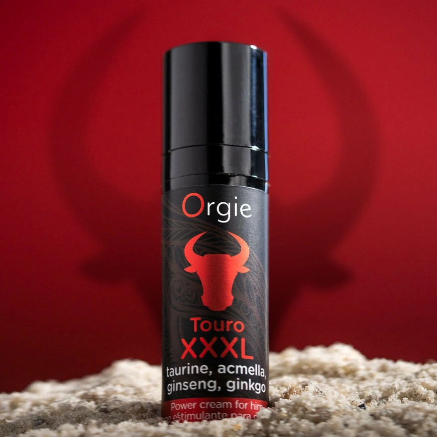 Крем для усиления эрекции Orgie Touro XXXL Power Cream, 15 мл, с эффектом вибрации фото 4