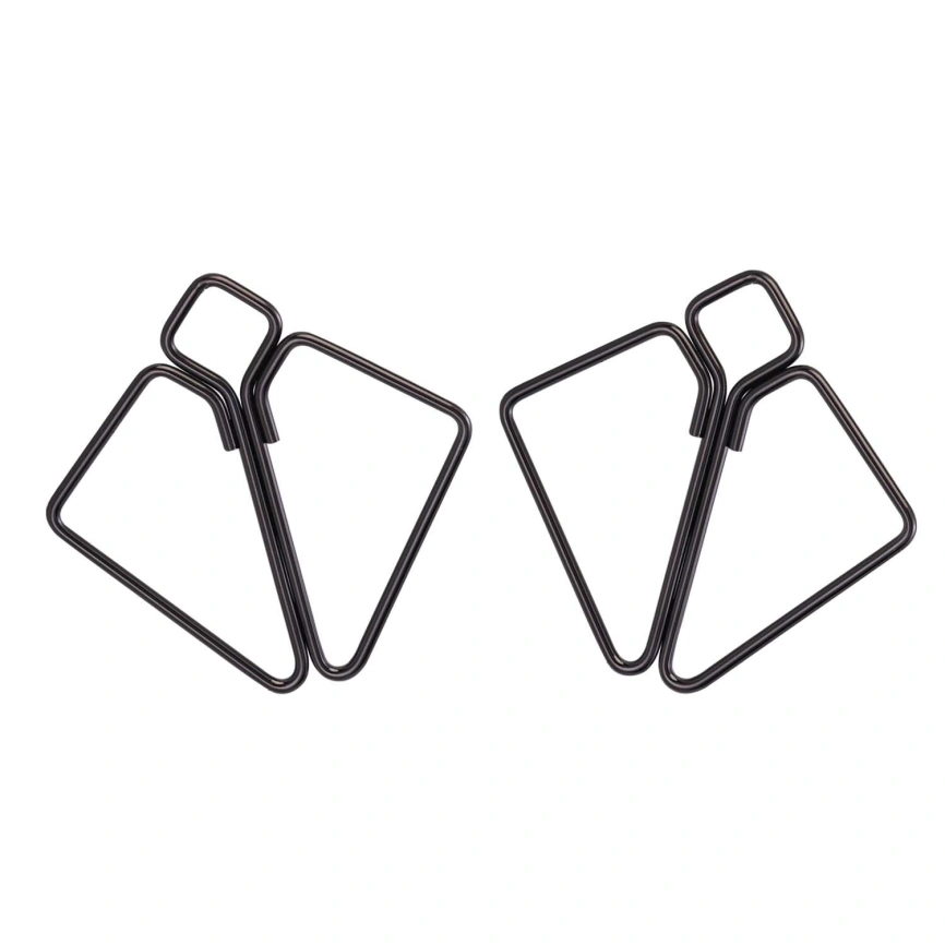 Зажимы для сосков LOCKINK Minimalism Nipple Clamps, серебристые фото 1