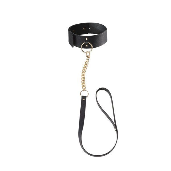 Чокер Bijoux Indiscrets MAZE – Wide Chocker Black фото 1