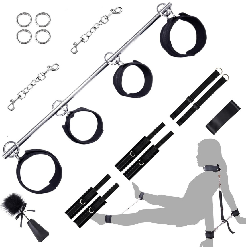 БДСМ-набір LOCKINK YEAHWOW Door Swing & Leg Spreader Bondage set фото 1