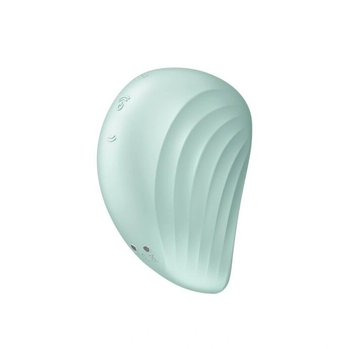 Вакуумный клиторальный стимулятор с вибрацией Satisfyer Pearl Diver Mint фото 4