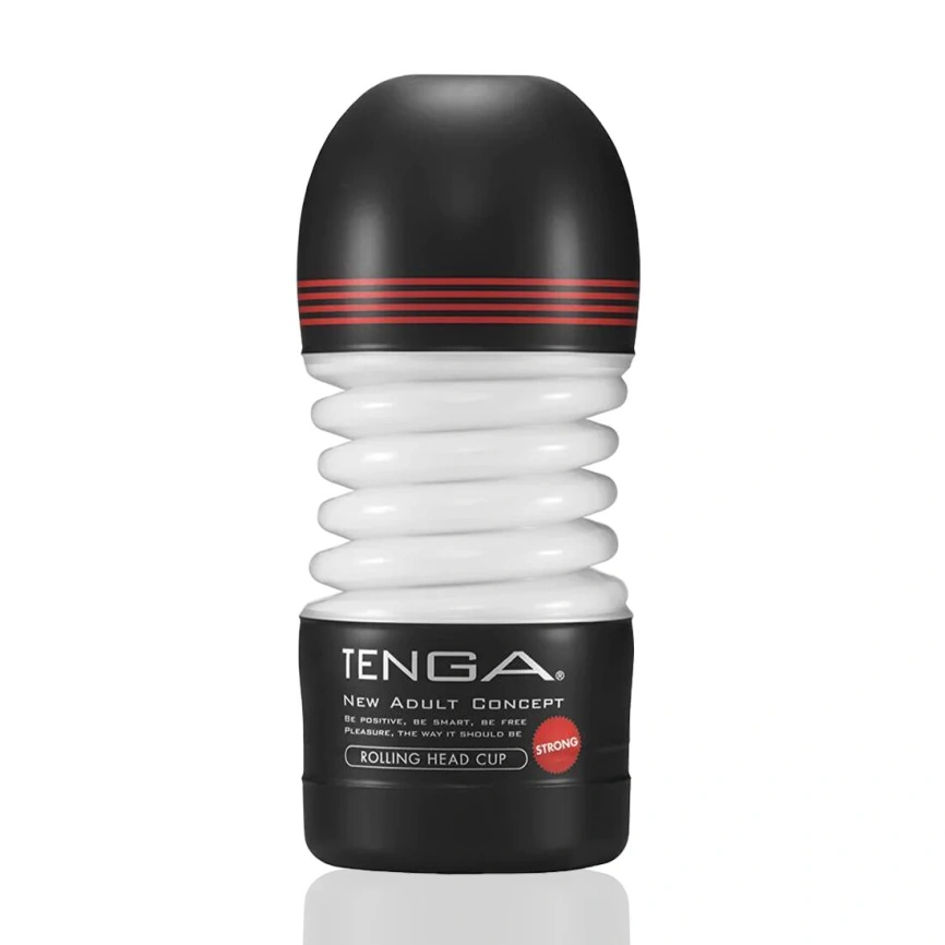 Мастурбатор Tenga Rolling Head Cup Strong с интенсивной стимуляцией головки фото 2