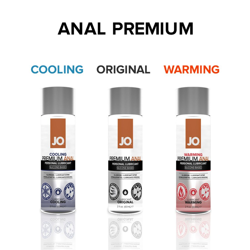 Анальна змазка JO ANAL PREMIUM — ORIGINAL (240 мл) на силіконовій основі водостійка фото 4