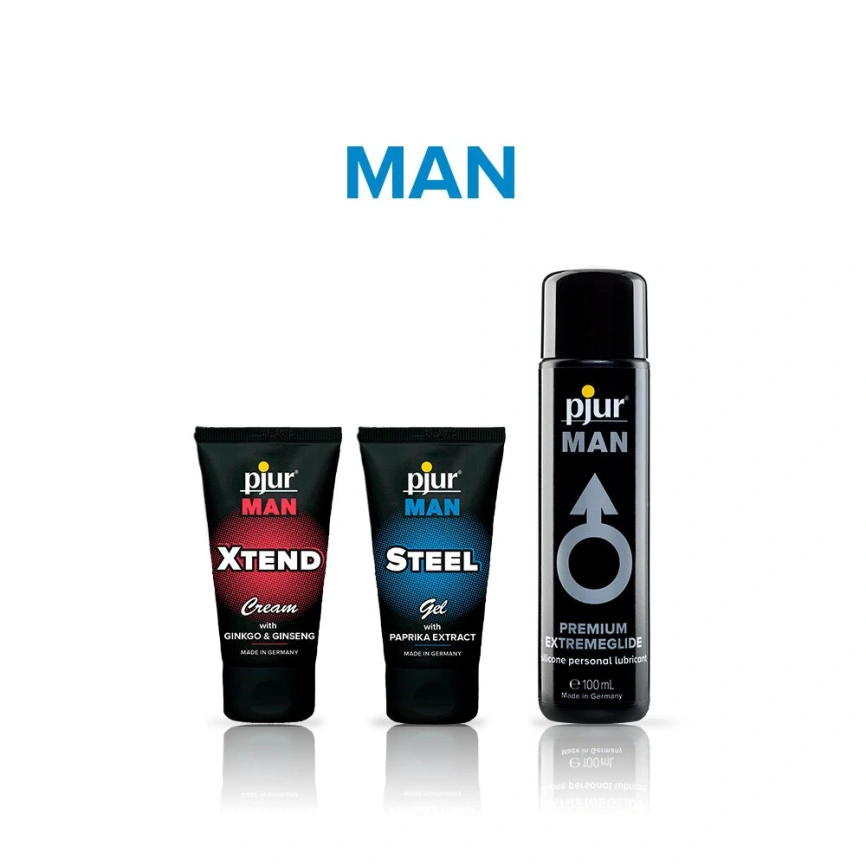 Крем-стимулятор для пениса pjur MAN Xtend Cream 50 мл, с экстрактами гинкго и женьшеня фото 3