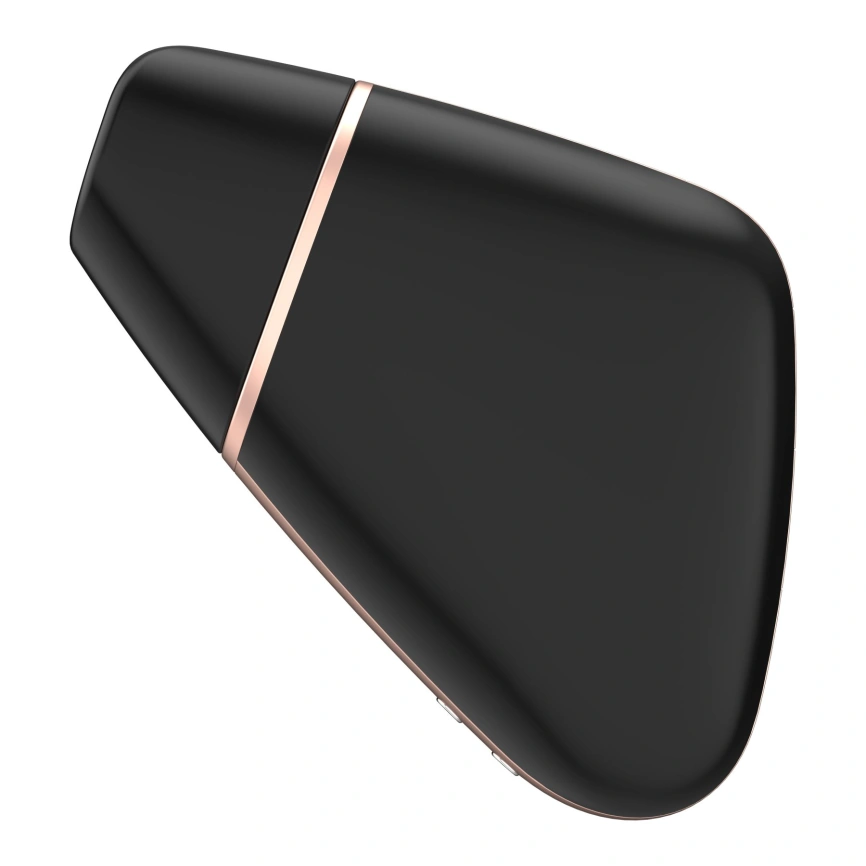 Вакуумный клиторальный стимулятор Satisfyer Love Triangle Black с управлением через интернет фото 3