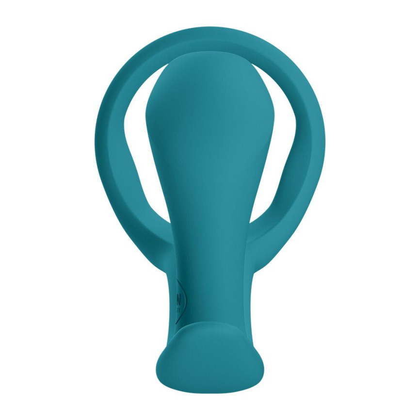 Анальна пробка з ерекційним кільцем Fun Factory BOOTIE RING Bottle Green фото 3
