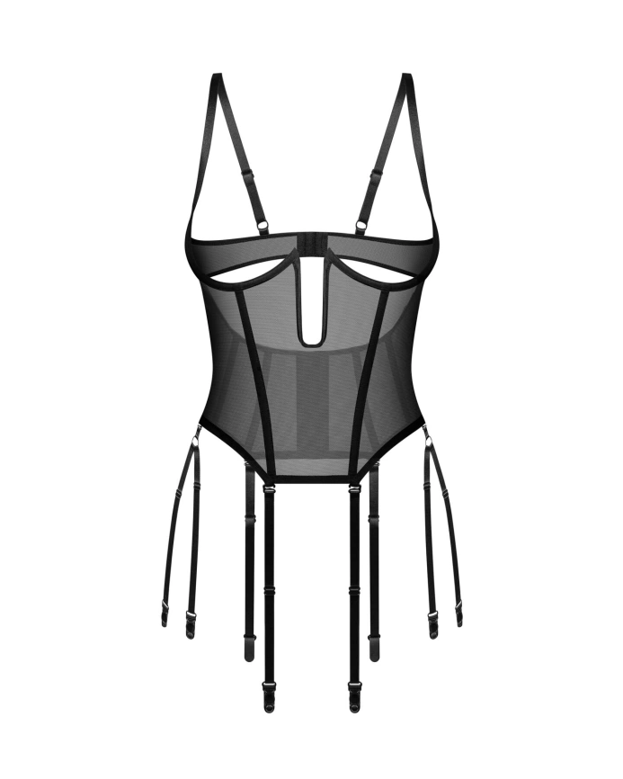 Корсет Obsessive Euphori corset 2XL/3XL фото 6