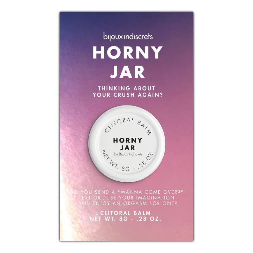 Бальзам для клітора Bijoux Indiscrets Horny Jar (Тремти від задоволення), розігрівальний фото 2
