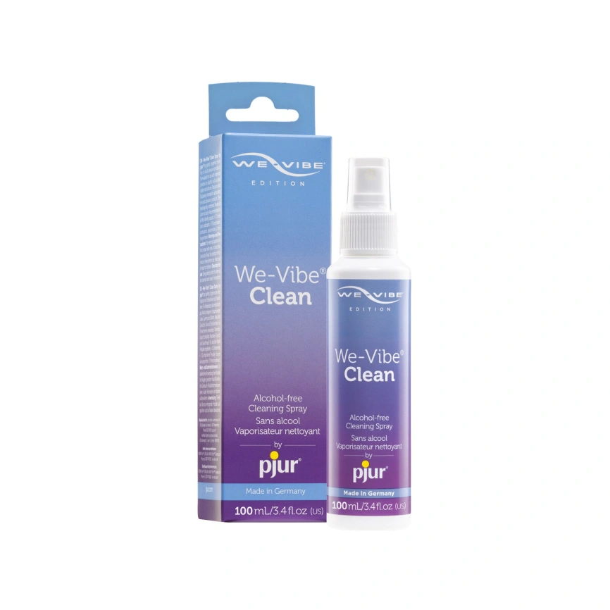 Антибактериальный спрей pjur We-Vibe Clean 100 мл без спирта и ароматизаторов фото 6