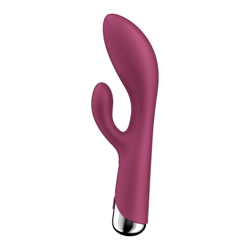 Вібратор-кролик з ротацією Satisfyer Spinning Rabbit 1 Red, 3 мотори фото 3