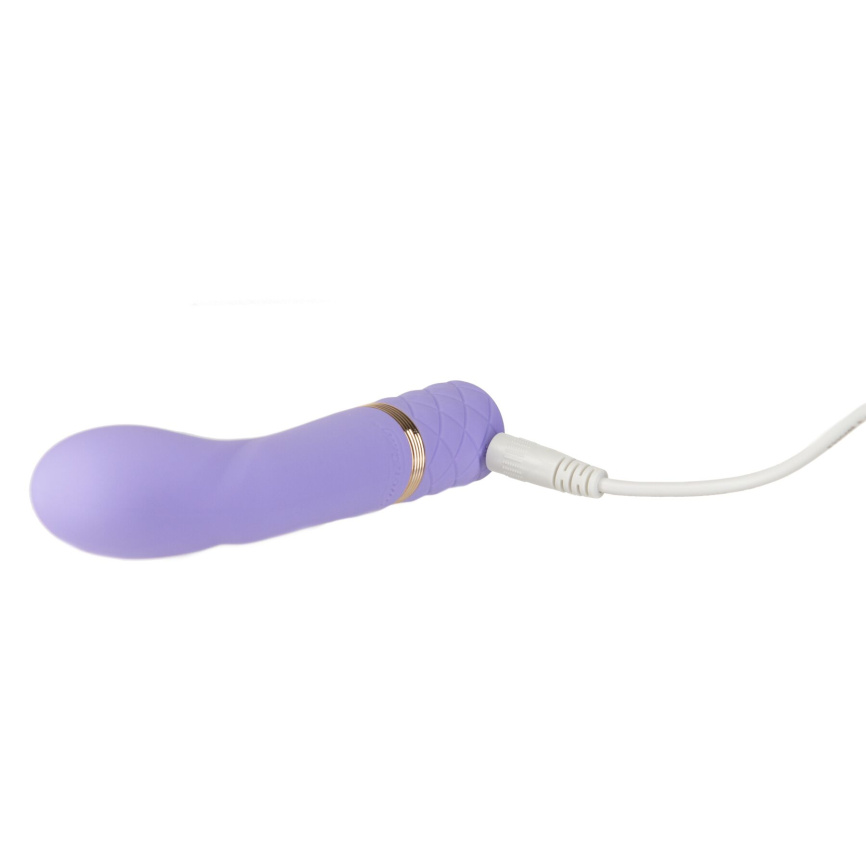 Розкішний вібратор Pillow Talk Racy Purple Special Edition, Сваровскі, пов’язка на очі+гра фото 3