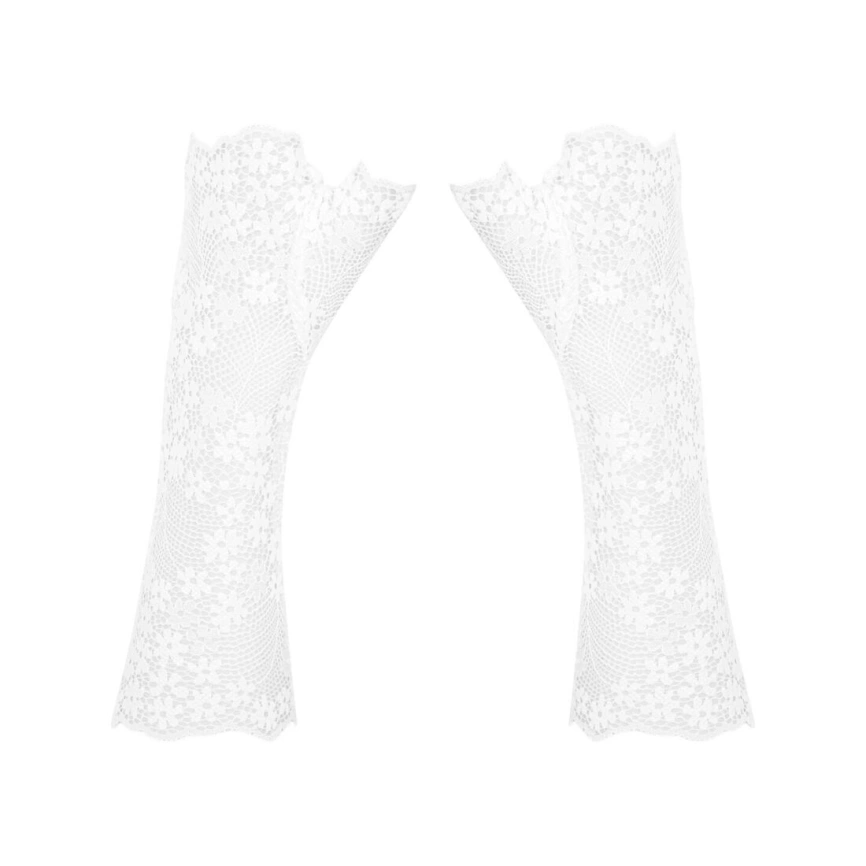 Кружевные митенки Obsessive Heavenlly gloves O/S фото 6