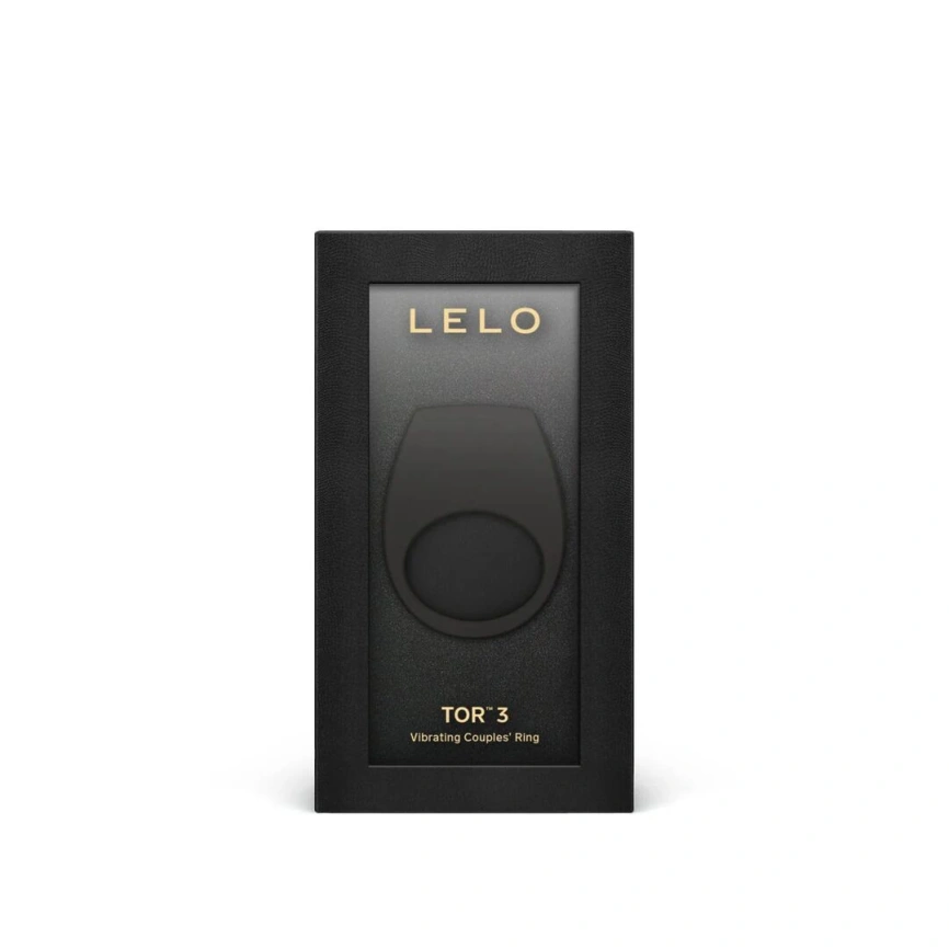 Эрекционное кольцо с вибрацией LELO Tor 3 Black, управление со смартфона фото 5