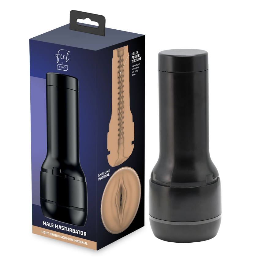 Мастурбатор-вагіна Kiiroo Feel Stroker Light Brown для секс-машини Kiiroo Keon фото 2