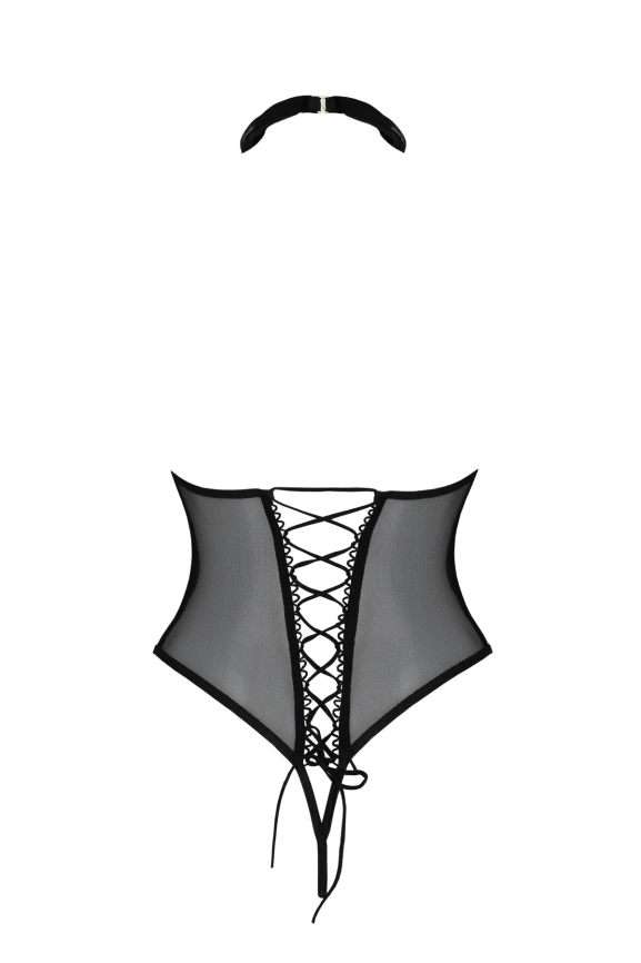 Боди Passion DOMINICA BODY S/M, black фото 4