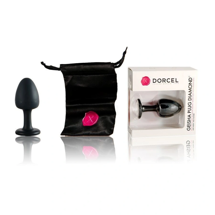 Анальная пробка Dorcel Geisha Plug Diamond XL (мятая упаковка!!!) фото 4