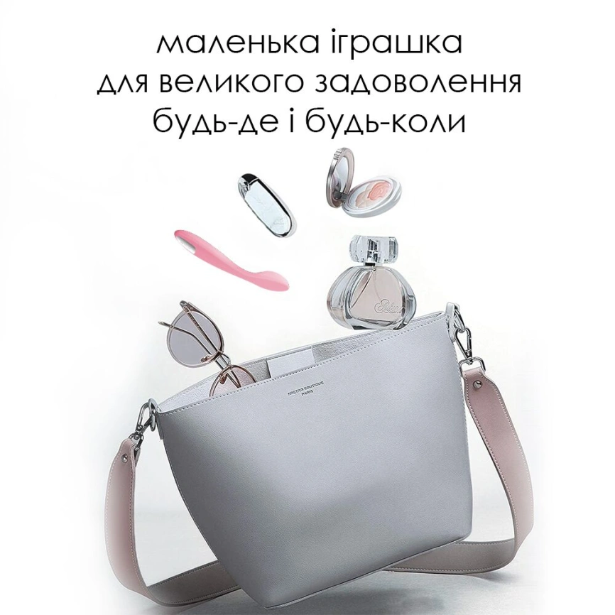 Стимулятор клитора и точки G  Svakom Keri Pale Pink фото 6
