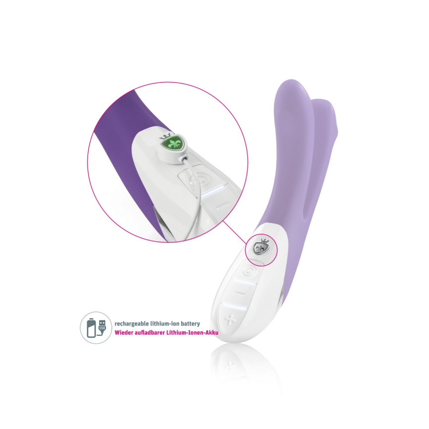 Вібратор Mystim Bon Aparte Purple фото 6