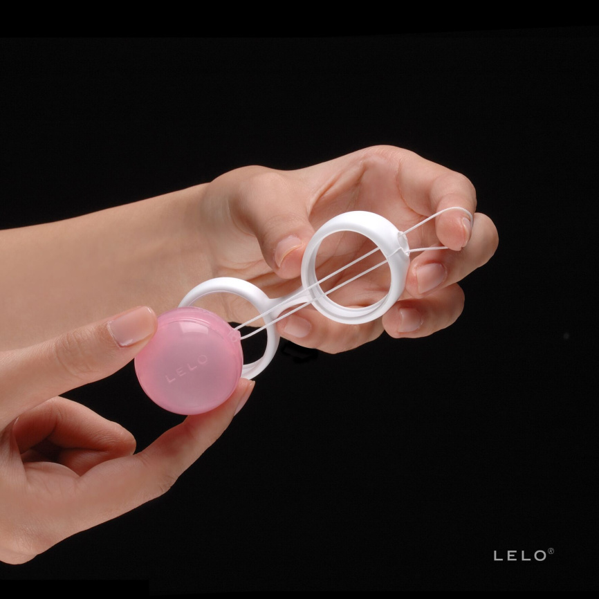 Набір вагінальних кульок LELO Beads, діаметр 3,5 см, змінне навантаження, 2х28 та 2х37 г фото 6