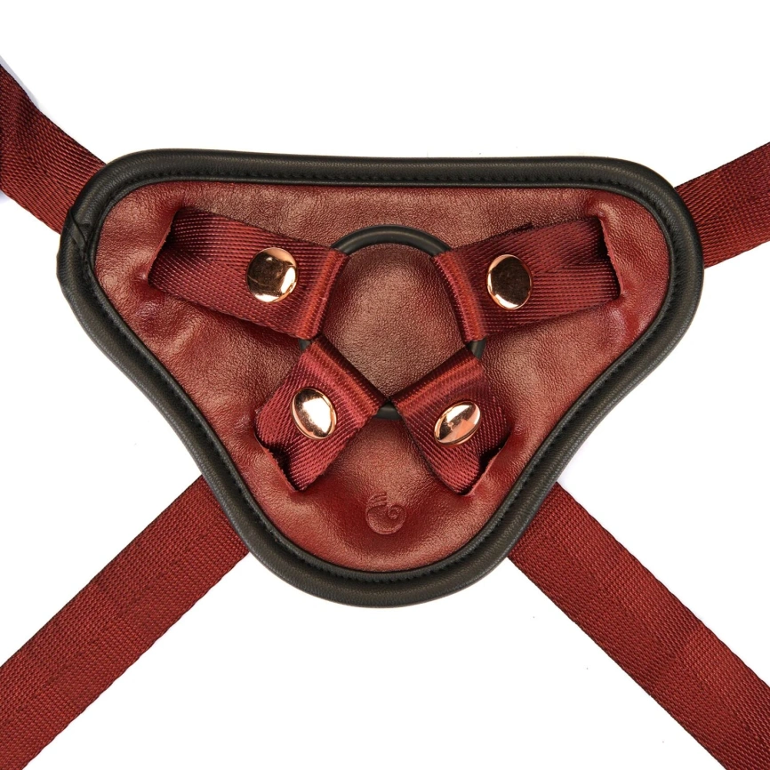 Трусики для страпона Liebe Seele Wine Red Strap-on Harness фото 3