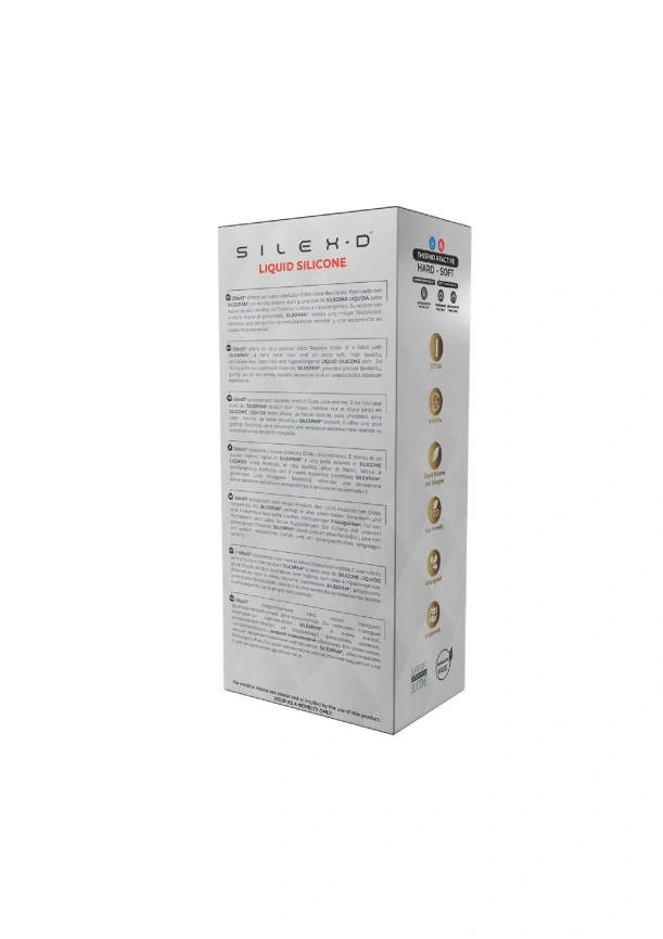 Фаллоимитатор SilexD Flesh (MODEL 2 size 9in) Liquid Silicone, подходит для торса Apollo S и L фото 7