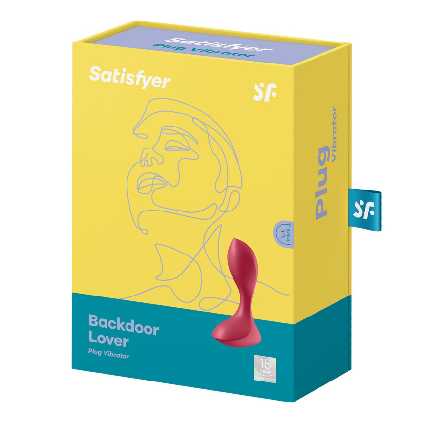 Анальна вібропробка Satisfyer Backdoor Lover Red фото 6