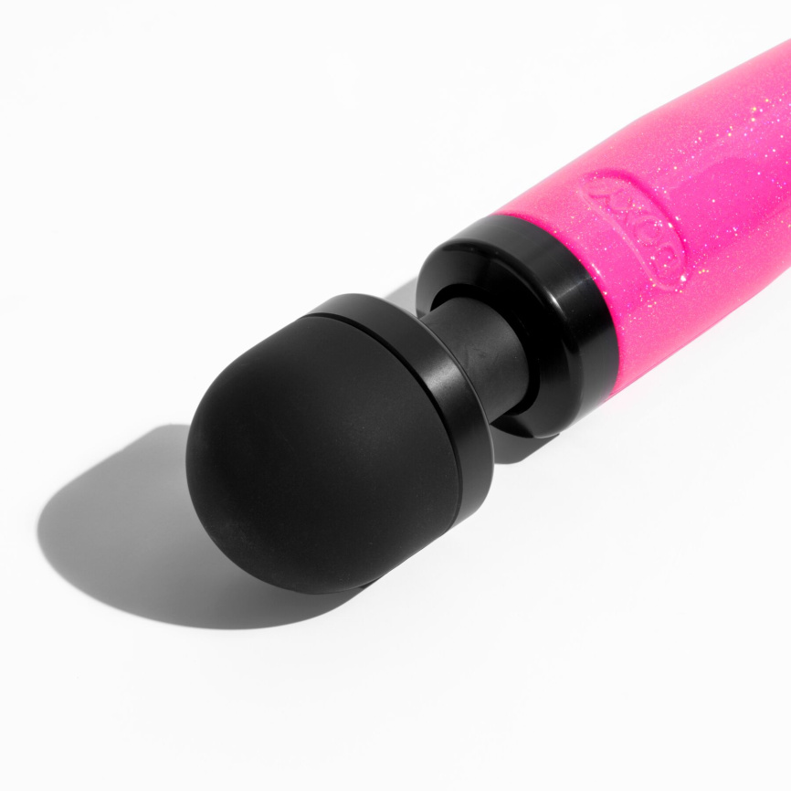 Вібромасажер DOXY Die Cast 3R Hot Pink, дуже потужний, перезаряджуваний, металевий корпус фото 5