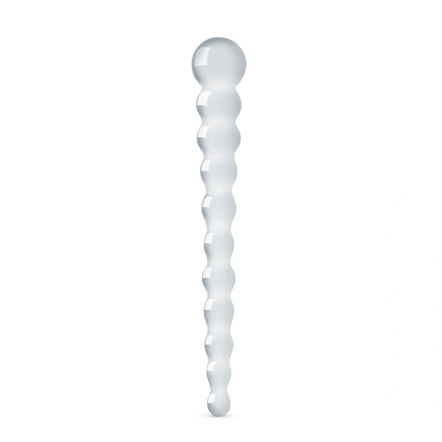 Стеклянный дилдо в виде бусин Gildo Glass Dildo No. 20 фото 1