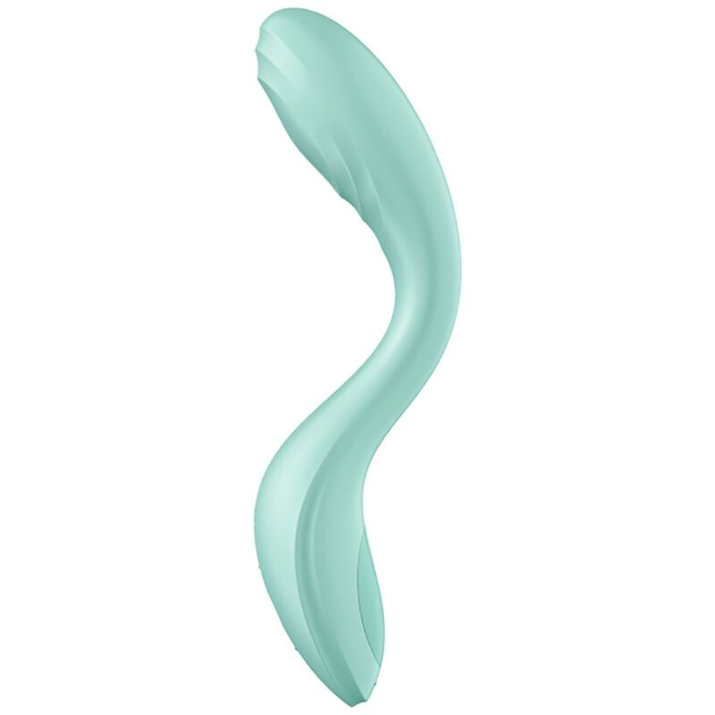 Вібратор із перлинною стимуляцією точки G Satisfyer Rrrolling Pleasure Mint фото 3