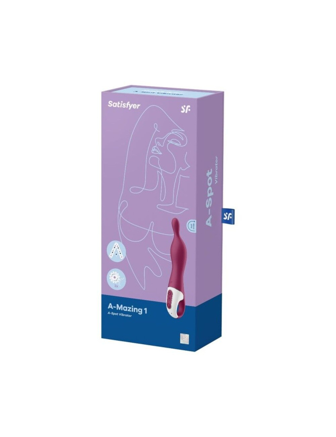 Вібратор для точки А Satisfyer A-Mazing 1 Berry фото 4