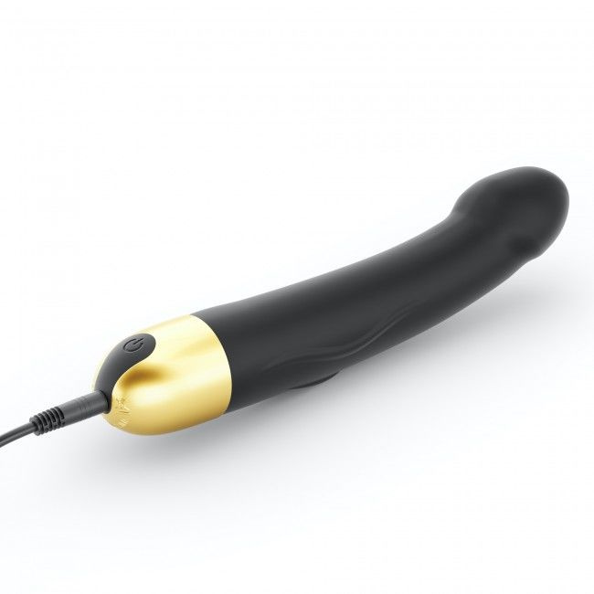 Вібратор Dorcel Real Vibration M Gold 2.0, діаметр 3,7см, перезаряджається, для точки G фото 2