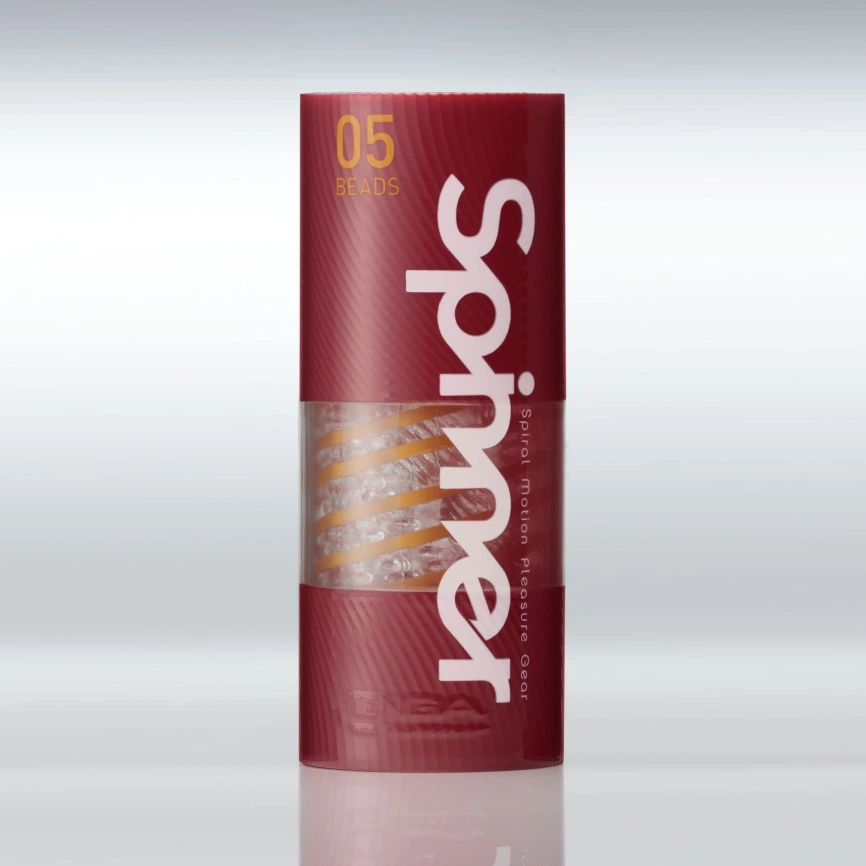 Мастурбатор Tenga Spinner 05 Beads с упругой стимулирующей спиралью внутри фото 6