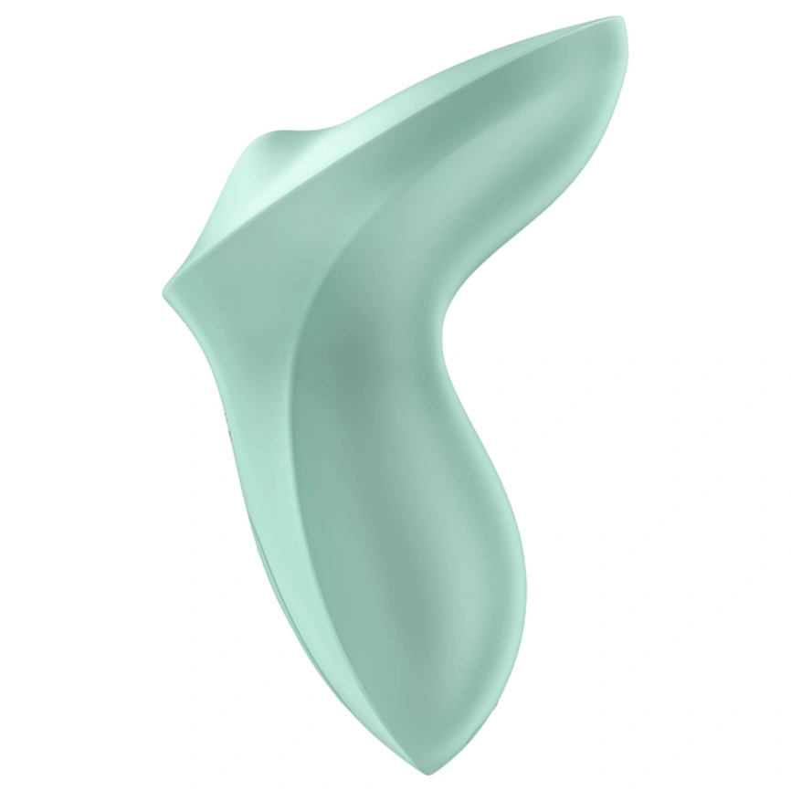 Вибратор для клитора с жемчужной стимуляцией Satisfyer Exciterrr Mint, 2 независимых мотора фото 4