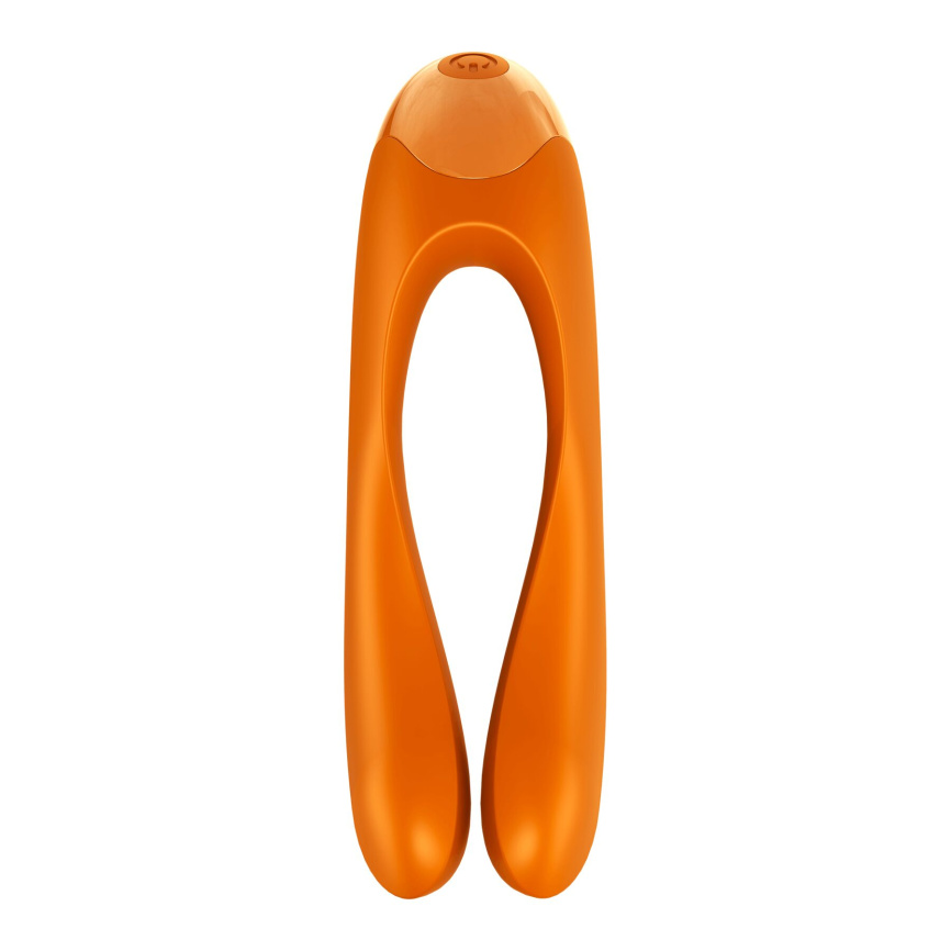 Вібратор на палець Satisfyer Candy Cane Orange фото 1