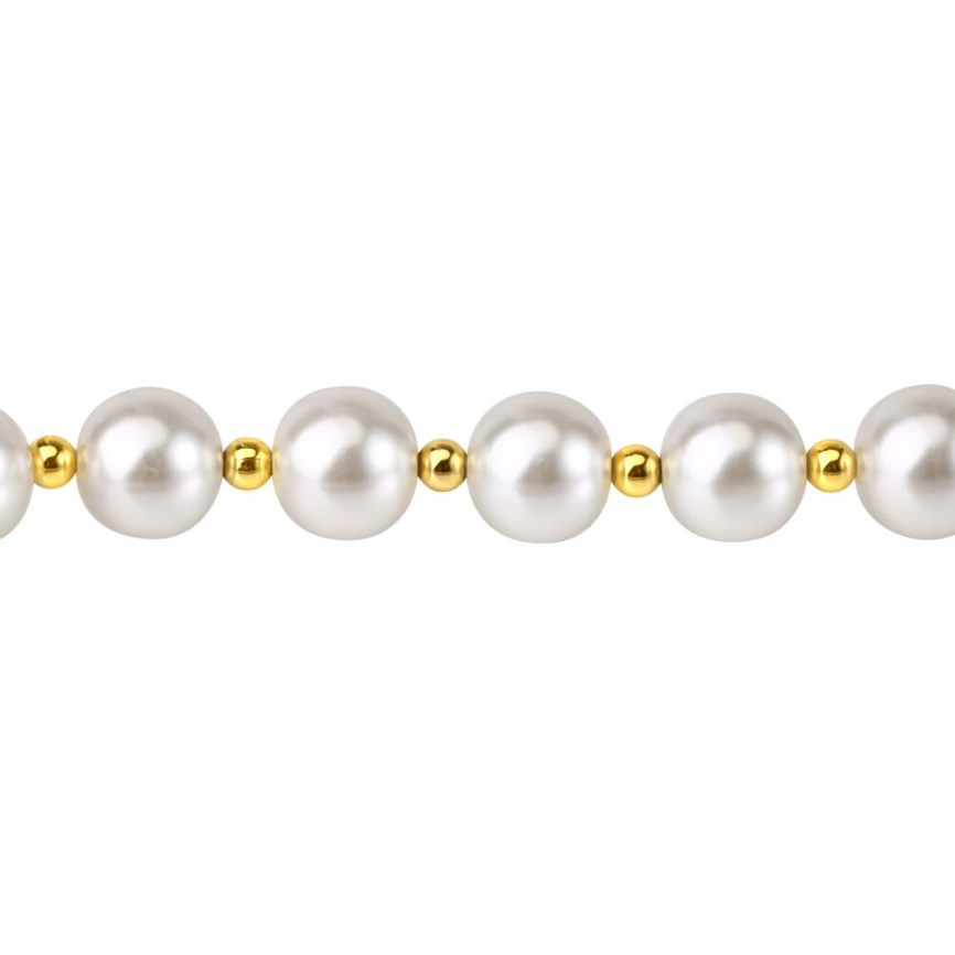 Перлинний набір для фіксації LOCKINK Pearl Bondage & Restraint Set, наручники, поножі, повідець фото 5