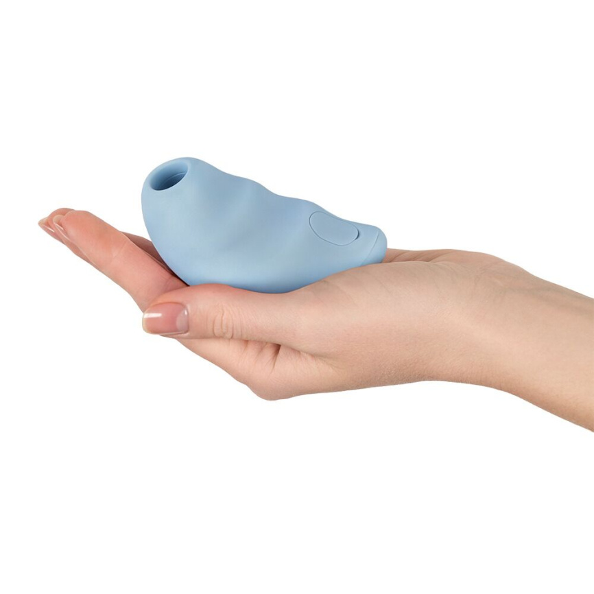 Вакуумний стимулятор Fun Factory Intense Sky Blue, 11 режимів роботи, перезаряджуваний фото 8