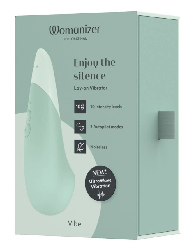 Мини-вибратор Womanizer Vibe Sage, 3 авторежима + 10 уровней интенсивности фото 8