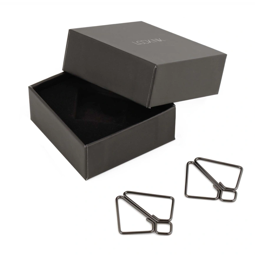 Зажимы для сосков LOCKINK Minimalism Nipple Clamps, серебристые фото 4