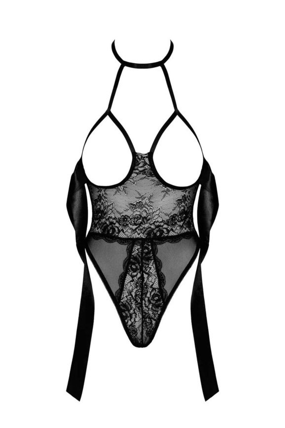 Боді Kissable Sexy Kiss Body Black S/M фото 8