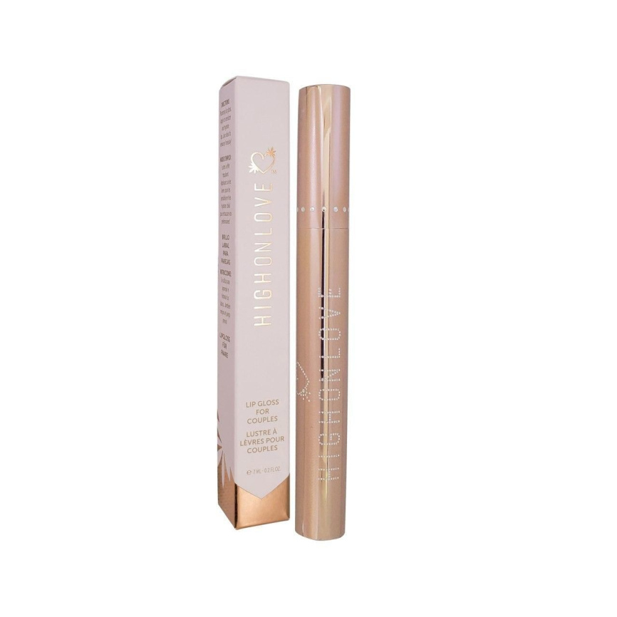 Стимулюючий блиск для губ HighOnLove - Couples Lip Gloss (7 мл) з ефектом вібрації, холод-тепло фото 1