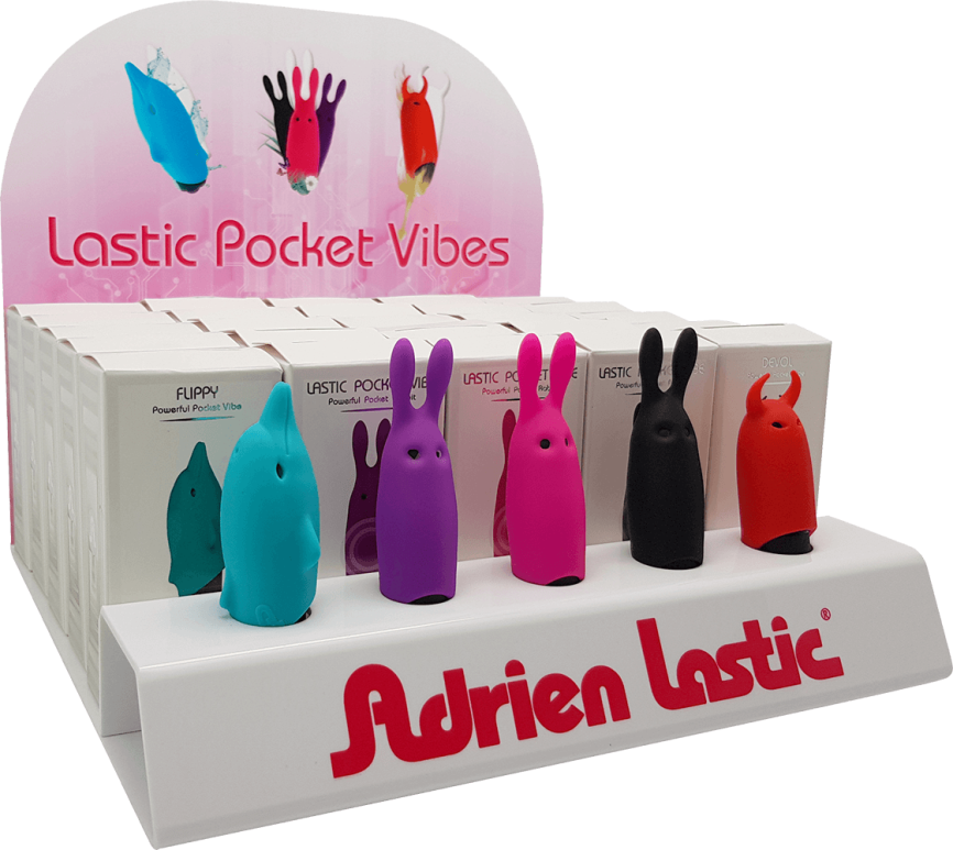 Набір вібраторів Adrien Lastic Promo Pack Pocket Vibe (25 шт + тестери) фото 2