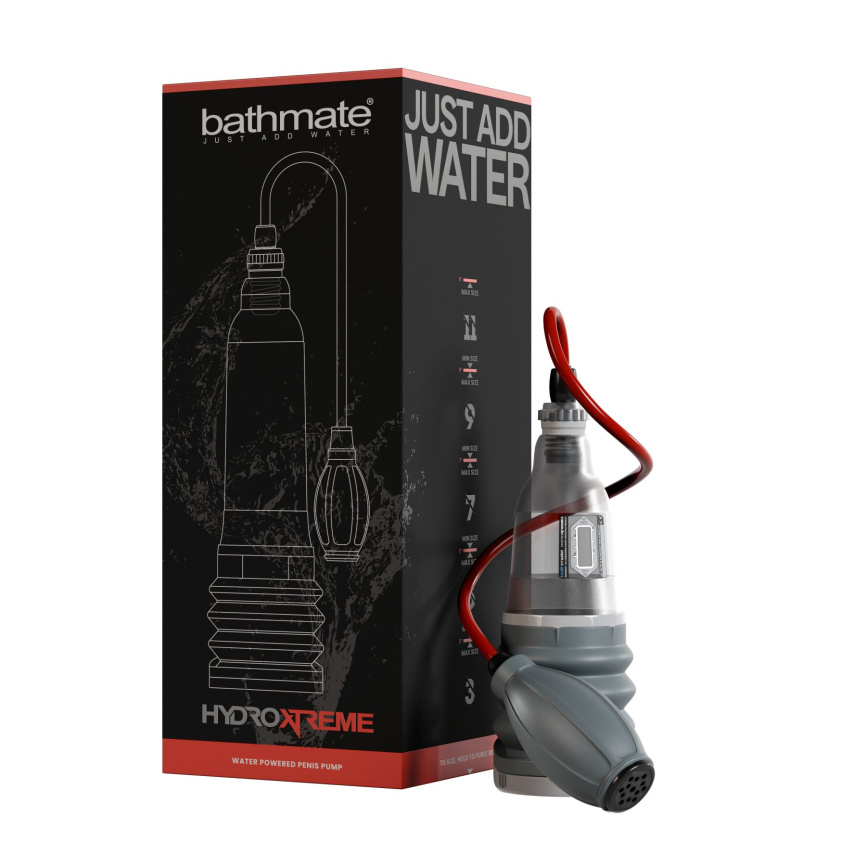 Гідропомпа Bathmate HydroXtreme 3, для члена довжиною до 7,5 см, діаметр до 4,5 см фото 8