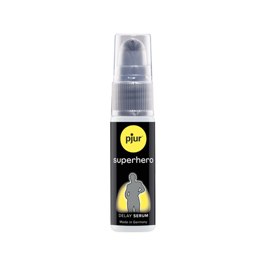 Сыворотка-пролонгатор pjur Superhero Delay Serum 20 мл, создает эффект пленки, без онемения фото 4