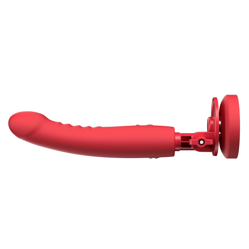 Смарт-міні секс-машина Lovense Mission 2 Vibrating suction cup dildo, 6500 вібрацій/хв, Touch Sense фото 3