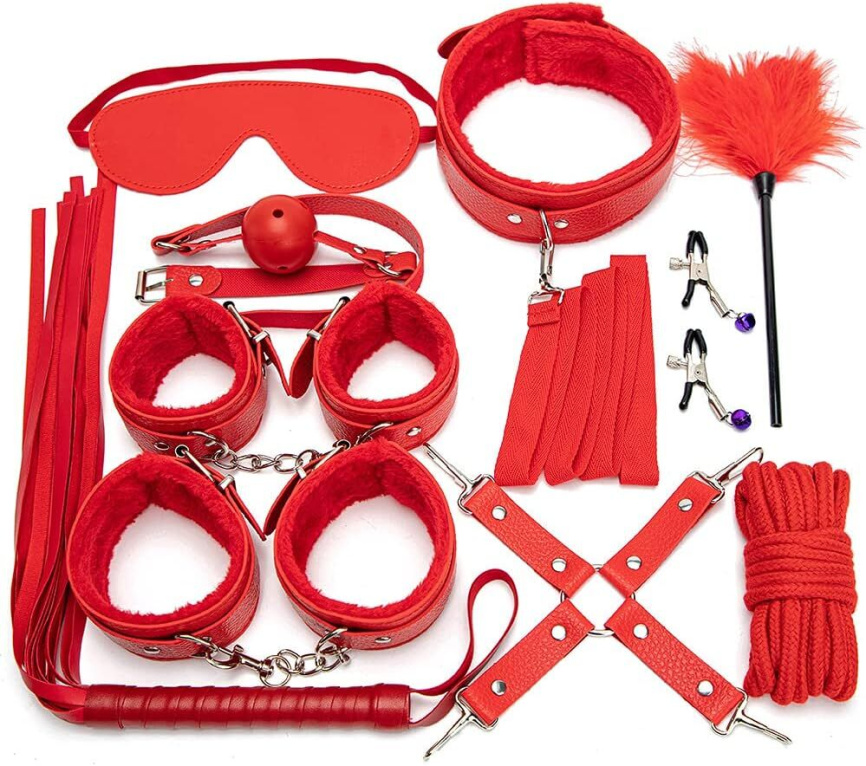 Набір для BDSM JSY KB80608 Red фото 1