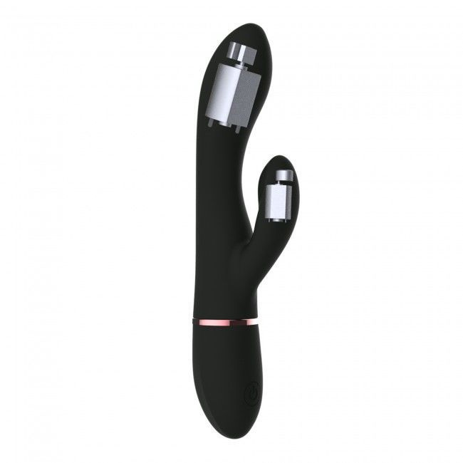 Вібратор-кролик Dorcel GLAM RABBIT, гнучкий стовбур, стимуляція точки G, 2 мотори фото 4